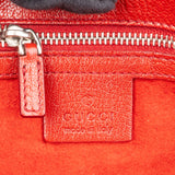 Gucci Red Leather GG Blondie Shoulder Bag