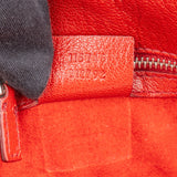 Gucci Red Leather GG Blondie Shoulder Bag