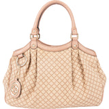 Gucci Diamante Monogram Sukey Handbag