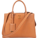 Burberry Brown Leather Tote City Handbag