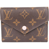 Louis Vuitton Canvas Monogram Victorine Mini Wallet