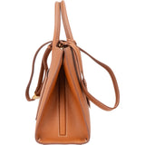 Burberry Brown Leather Tote City Handbag