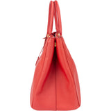 Prada Red Saffiano Leather Galleria Handbag
