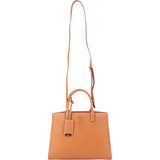 Burberry Brown Leather Tote City Handbag
