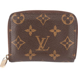 Louis Vuitton Canvas Monogram Zippy Coin Wallet
