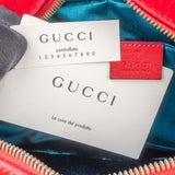 Gucci Red Satin GG Marmont Crossbody Bag