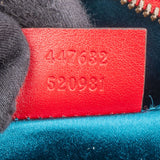 Gucci Red Satin GG Marmont Crossbody Bag