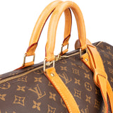 Louis Vuitton Canvas Monogram Keepall 50 Bandouliere