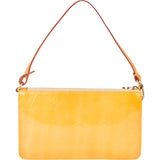 Louis Vuitton Yellow Vernis Monogram Lexington Handbag