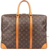 Louis Vuitton Canvas Monogram Porte Documents Handbag