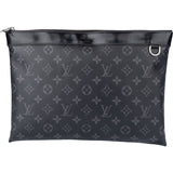 Louis Vuitton Canvas Eclipse Monogram Clutch