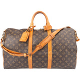 Louis Vuitton Canvas Monogram Keepall 50 Bandouliere