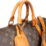Louis Vuitton Canvas Monogram Keepall 50 Bandouliere