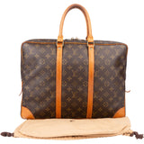 Louis Vuitton Canvas Monogram Porte Documents Handbag