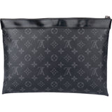 Louis Vuitton Canvas Eclipse Monogram Clutch