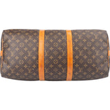 Louis Vuitton Canvas Monogram Keepall 50 Bandouliere