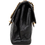 Chanel Quilted Lambskin 24K Gold Double Face Crossbody Bag