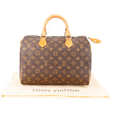 Louis Vuitton Canvas Monogram Speedy 30 Handbag