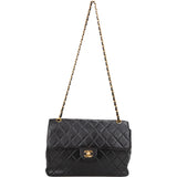 Chanel Quilted Lambskin 24K Gold Double Face Crossbody Bag