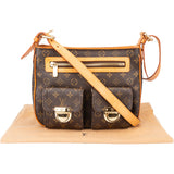 Louis Vuitton Canvas Monogram Hudson GM Crossbody Bag