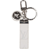 Louis Vuitton Blanco Canvas Monogram Club Keychain