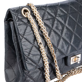 Chanel Quilted Lambskin 2.55 - 2005 Double Flap Crossbody Bag