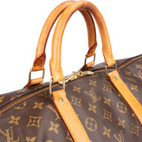 Louis Vuitton Canvas Monogram Keepall 55