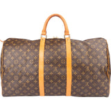 Louis Vuitton Canvas Monogram Keepall 55
