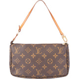 Louis Vuitton Canvas Monogram Pochette Accessoire Handbag