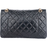 Chanel Quilted Lambskin 2.55 - 2005 Double Flap Crossbody Bag