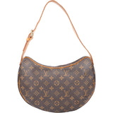 Louis Vuitton Canvas Monogram Croissant MM Shoulder Bag
