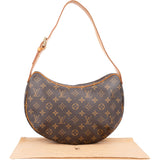 Louis Vuitton Canvas Monogram Croissant MM Shoulder Bag
