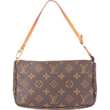 Louis Vuitton Canvas Monogram Pochette Accessoire Handbag