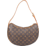 Louis Vuitton Canvas Monogram Croissant MM Shoulder Bag