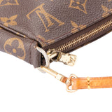 Louis Vuitton Canvas Monogram Pochette Accessoire Handbag