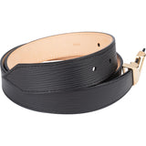 Louis Vuitton Noir Epi Leather V Women Belt (80)