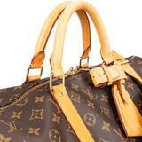Louis Vuitton Canvas Monogram Keepall 55 Bandouliere