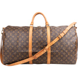 Louis Vuitton Canvas Monogram Keepall 60 Bandouliere