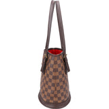 Louis Vuitton Damier Ebene Monogram Bucket Bag PM Handbag