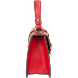 Gucci Red Leather Small Sylvie Handbag