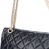 Chanel Quilted Lambskin 2.55 - 2005 Double Flap Crossbody Bag