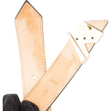Louis Vuitton Noir Epi Leather V Women Belt (80)