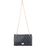 Chanel Quilted Lambskin 2.55 - 2005 Double Flap Crossbody Bag