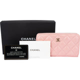 Chanel Quilted Caviar Leather CC Wallet