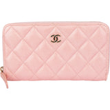 Chanel Quilted Caviar Leather CC Wallet