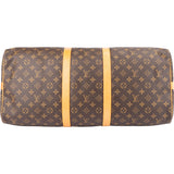 Louis Vuitton Canvas Monogram Keepall 55 Bandouliere