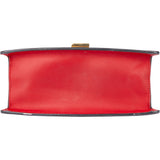Gucci Red Leather Small Sylvie Handbag