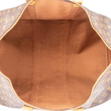 Louis Vuitton Canvas Monogram Keepall 55 Bandouliere
