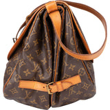 Louis Vuitton Canvas Monogram Saumur 35 Crossbody Bag