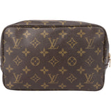 Louis Vuitton Canvas Monogram Trousse Toilette 23 Clutch
